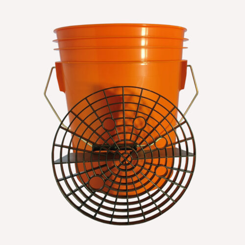 Orange bucket.